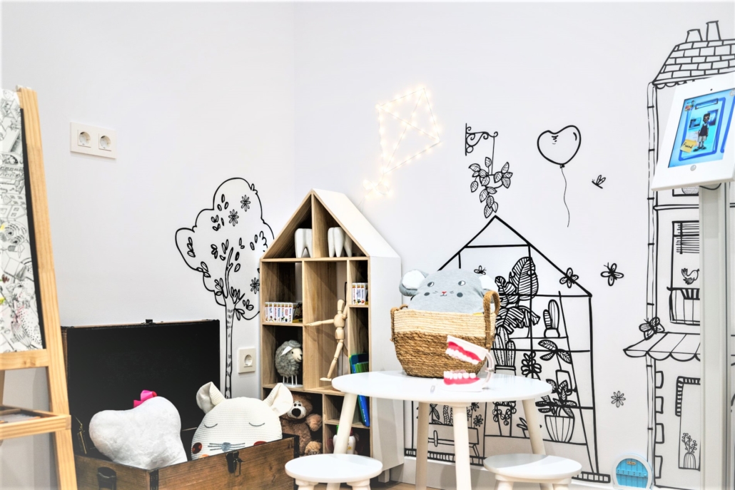 Sala Niños Clínica Dental Gijón Centro