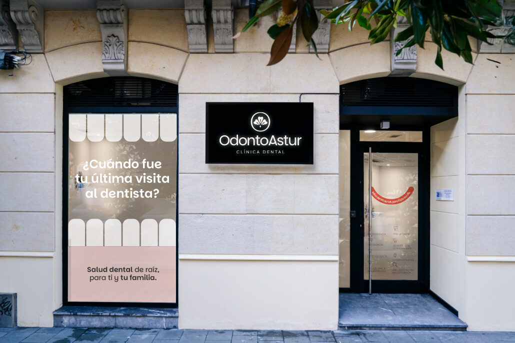 Fachada Clínica Dental Gijón Centro